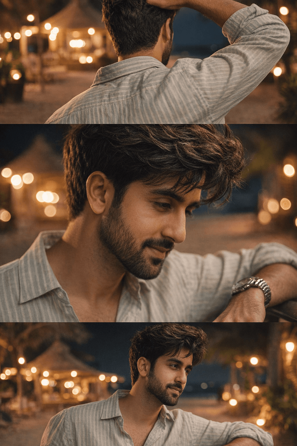 Result generated from Three Frames of Quiet Confidence Photo Editing Prompt For Boy