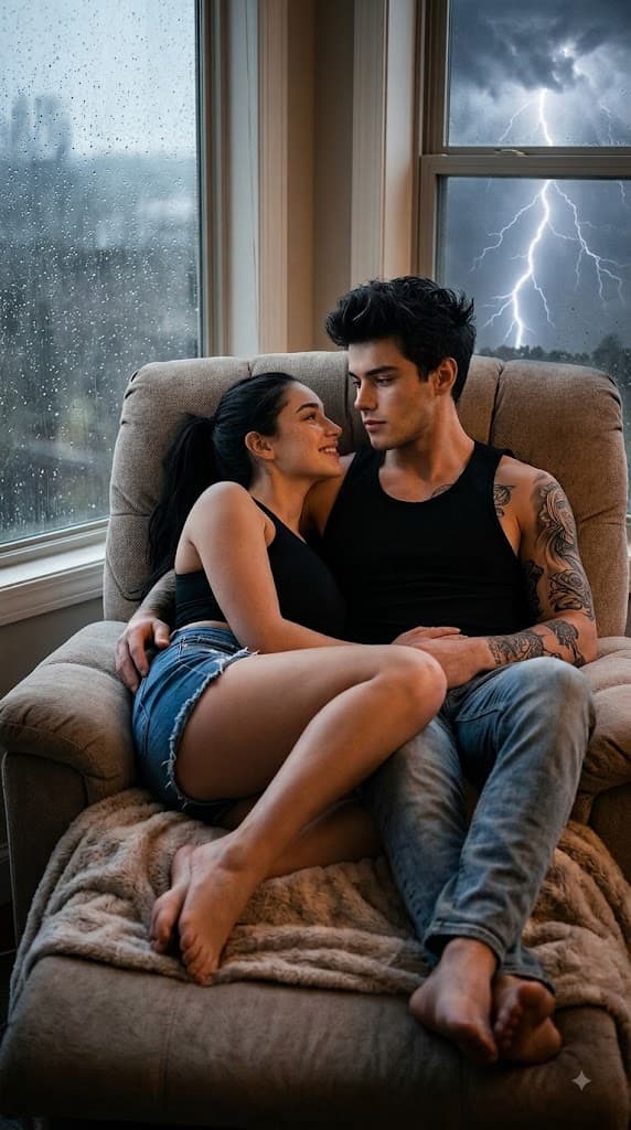 Result generated from Cinematic Rainy Couple Portrait Midjourney Prompt | Photorealistic AI Art